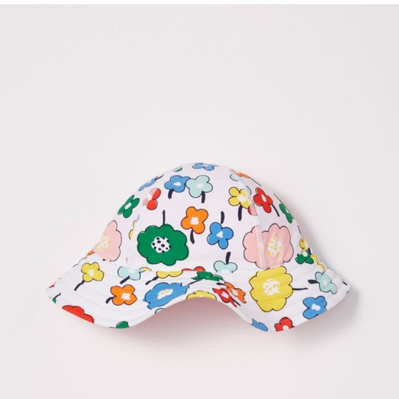 Hanna Andersson Sunblock Reversible Swim Hat - Picture 8 of 8